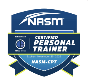 NASM Certified Personal Trainer credential badge
